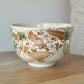 Kyo-Yaki Tezuka Shodo-Buckle With Colored Fan-Faced Chawan